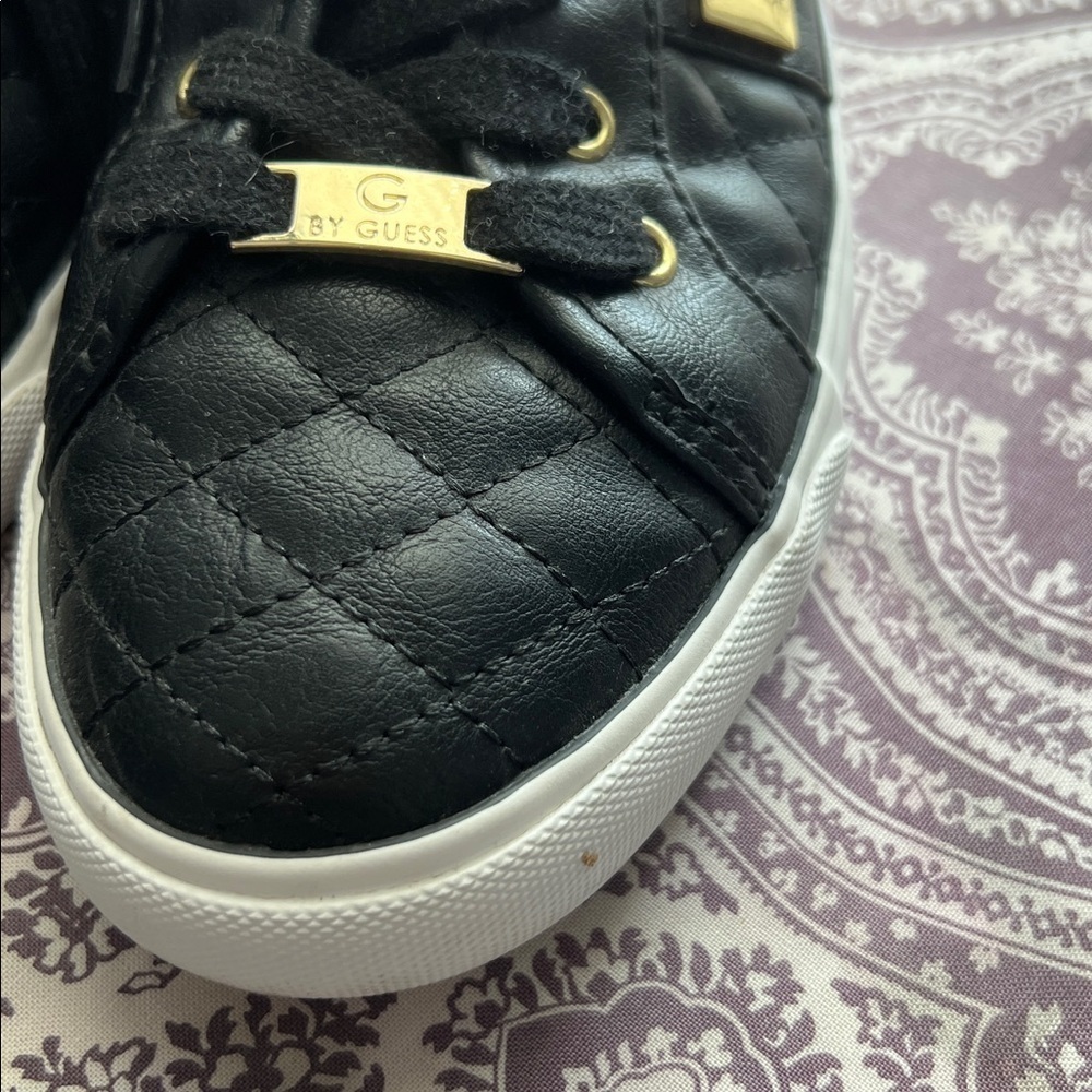 Guess Black Quilted Women's Sneakers- size  7 - Picture 6 of 6